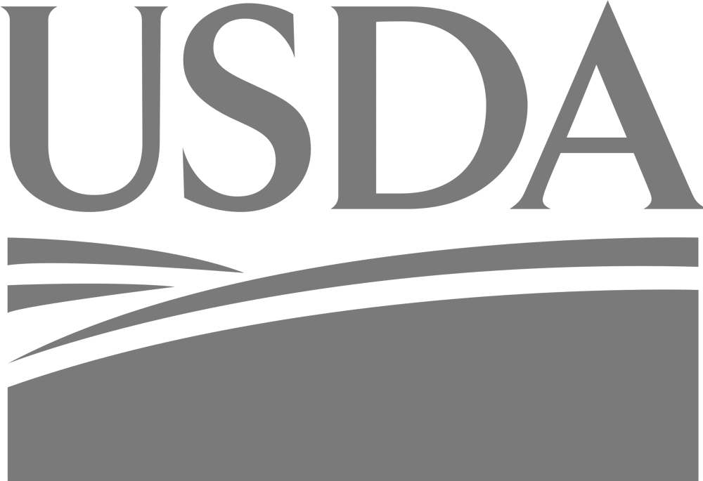 USDA logo grey